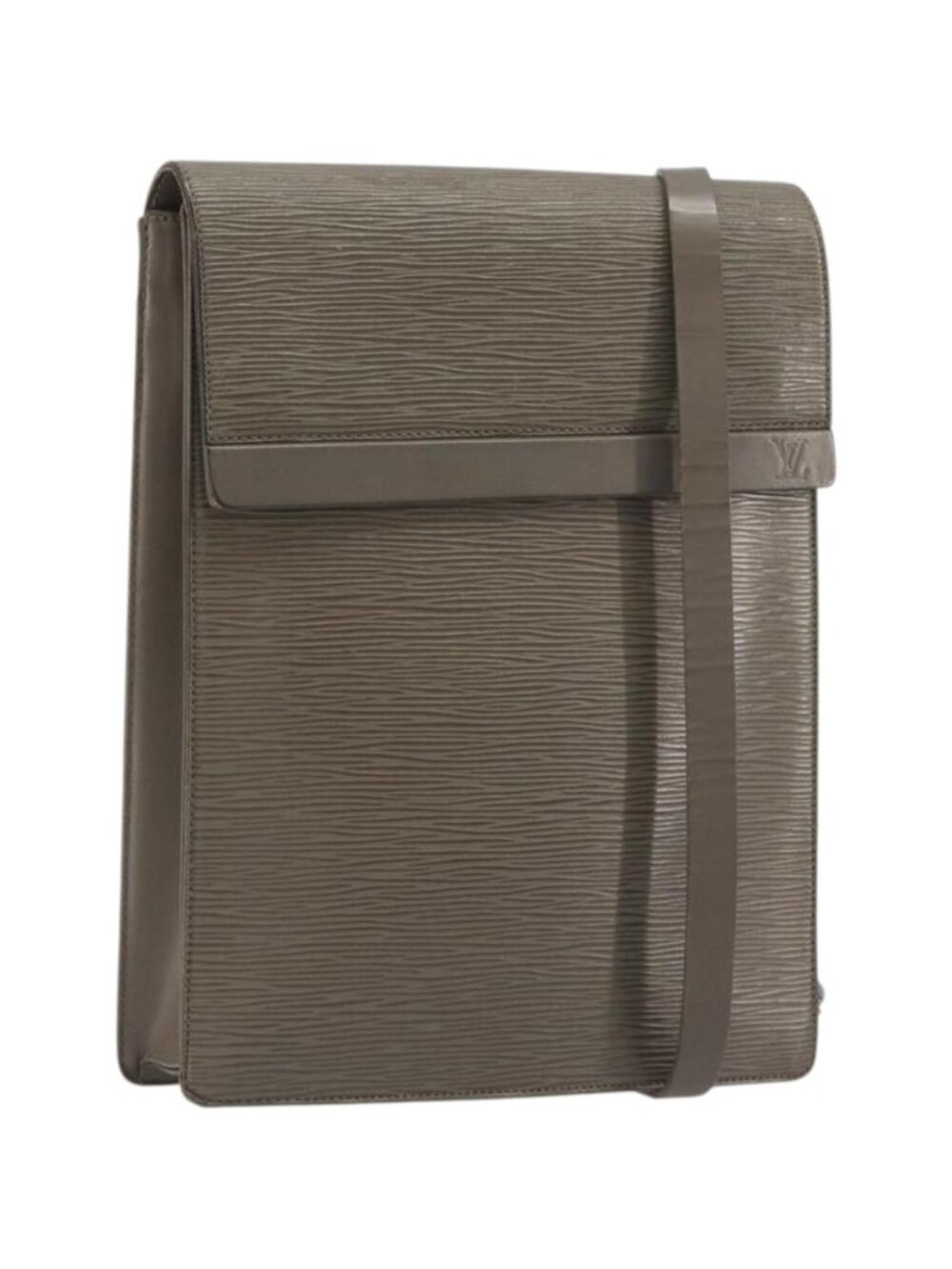 LOUIS VUITTON Epi Ramatuelle Shoulder Bag Gray Pepper M5247C